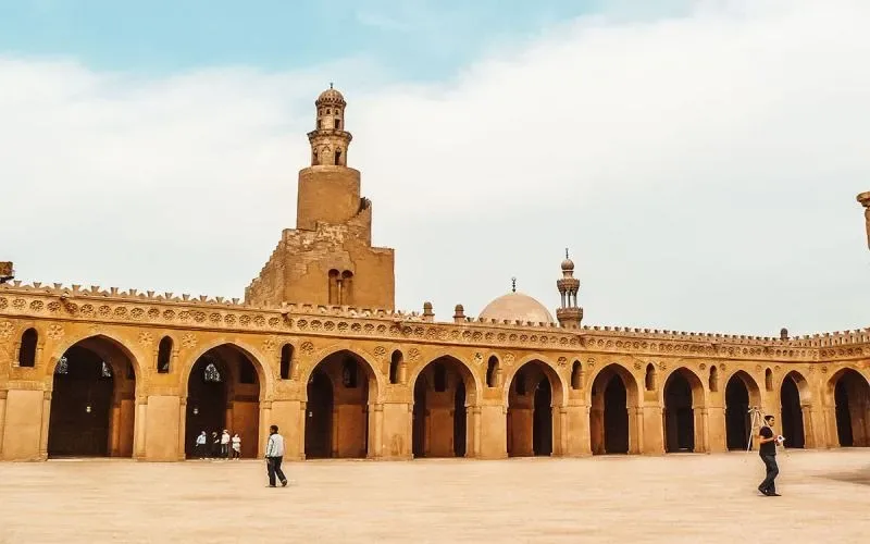 Ibn Tulun Mosque Cairo — oldest intact mosque in Cairo, built 879 AD